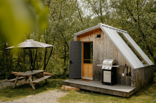 Nature,, Outdoors, Shelter, Hut, Desk, Housing, Lamp