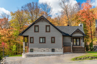 Québec, Chalet, Maison, Logement, Arbre, Extérieur, Abri