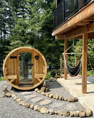 Québec, Design D'intérieur, Bois, Logement, Véranda, Mobilier, Paysage