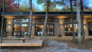 Québec, Design D'intérieur, Bois, Porte, Arbre, Logement, Maison