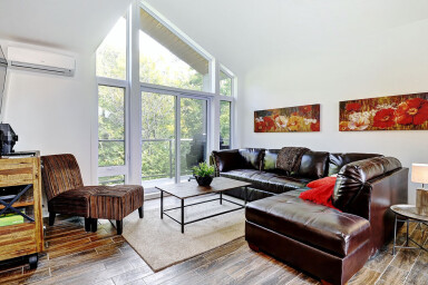 Québec, Décoration D'intérieur, Canapé, Mobilier, Salon, Peinture, Table