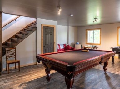 Chalet, Meubles, Table, Intérieur, Chaise, Salle De Billard, Table De Billard