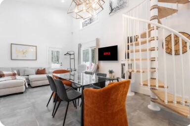 Canada, Intérieur, Design D'intérieur, Salon, Chambre, Foyer, Décoration D'intérieur
