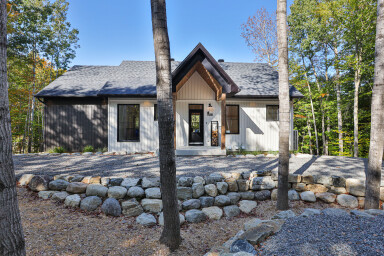 Québec, Path, Walkway, Flagstone, Cottage, Housing, Road