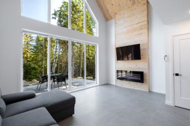 Nature,, Indoors, Interior Design, Living Room, Floor, Flooring, Fireplace