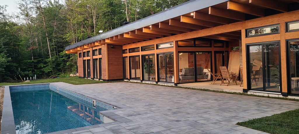 Québec, Design D'intérieur, Logement, Villa, Porte, Usine, Chaise