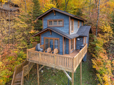Québec, Building, Housing, House, Cabin, Chair, Furniture