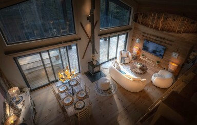 Canada, Intérieur, Design D'intérieur, Plante, Bois, Table À Manger, Table