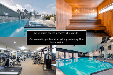 Canada, Pool, Water, Swimming Pool, Swimming, Bench, Interior Design