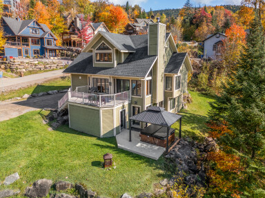 Canada, Extérieur, Logement, Quartier, Maison, Moto, Paysage