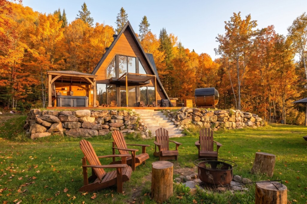 Nature,, Chair, Plant, Tree, Shelter, Housing, Scenery