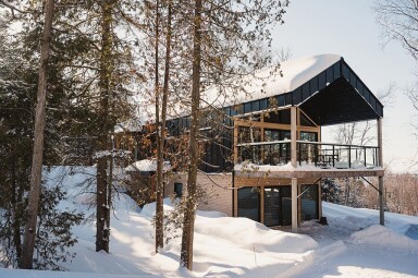 Québec, Architecture, Bâtiment, Logement, Maison, Cabane, Cabane Dans Les Bois