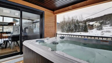 Québec, Intérieur, Design D'intérieur, Bain À Remous, Baignoire