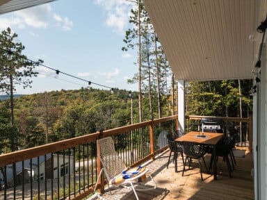 Nature,, Nature, Outdoors, Scenery, Chair, Balcony, Wood