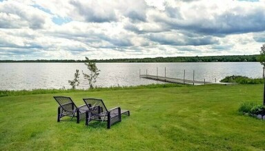 Canada, Nature, Plein Air, Paysage, Bord De Lac, Chaise, Mobilier