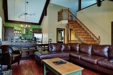 Chalet, Intérieur, Salon, Design D'intérieur, Décoration D'intérieur, Livre, Foyer