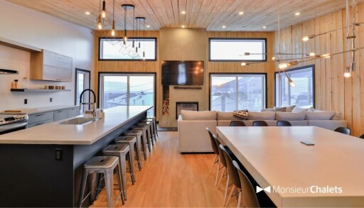 Nature,, Indoors, Interior Design, Wood, Kitchen, Dining Room, Dining Table