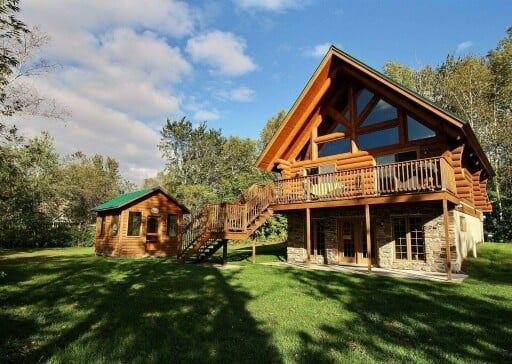 Nature,, Building, Housing, House, Cabin, Log Cabin, Cabin In The Woods