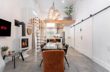 Québec, Intérieur, Design D'intérieur, Cheminée, Décoration D'intérieur, Foyer, Salon
