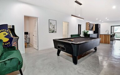 Québec, Meubles, Table, Intérieur, Salle De Billard, Table De Billard, Moniteur