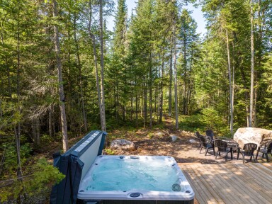 Québec, Baignoire, Nature, Plein Air, Paysage, Jacuzzi, Végétation