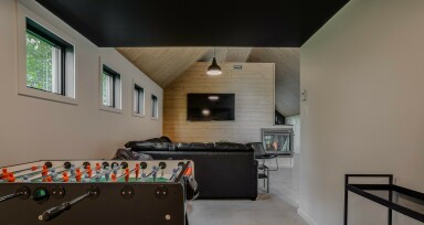 Québec, Intérieur, Design D'intérieur, Salon, Logement, Loft, Canapé
