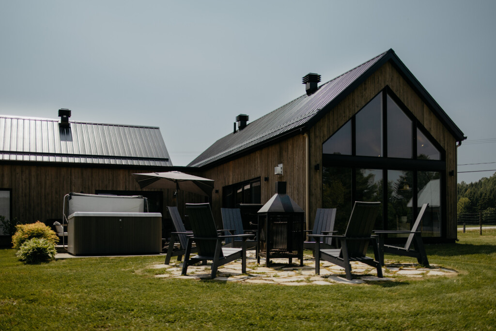 Nature,, Shelter, Grass, Lawn, Chair, Backyard, Hut