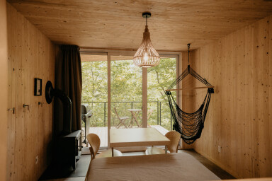 Cottage, Interior Design, Desk, Furniture, Wood, Chair, Wood Panels
