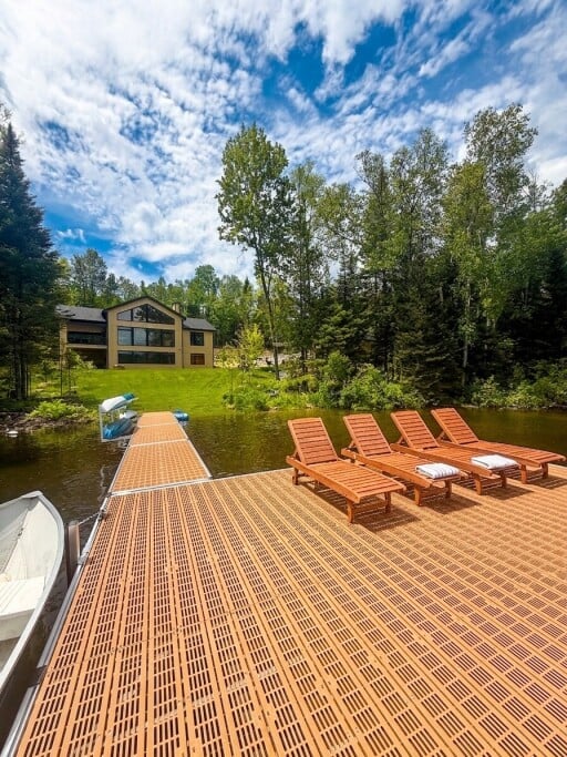 Nature,, Nature, Outdoors, Scenery, Chair, Boat, Lakefront