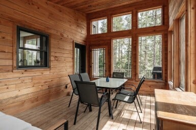 Cottage, Indoors, Interior Design, Wood, Wood Panels, Hardwood, Stained Wood
