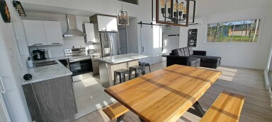 Chalet, Design D'intérieur, Bois, Table, Dessus De Table, Bois Dur, Bois Teinté