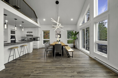 Chalet, Plancher, Revêtement De Sol, Design D'intérieur, Bois, Chaise, Plante