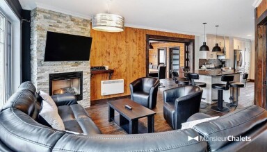 Canada, Design D'intérieur, Salon, Canapé, Moniteur, Écran, Décoration D'intérieur