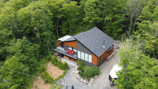 Nature,, Outdoors, Building, Vegetation, Woodland, Aerial View, Housing