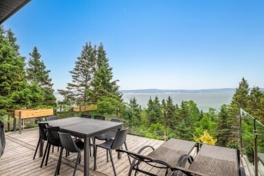 Canada, Nature, Outdoors, Scenery, Lakefront, Chair, Desk