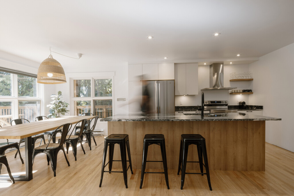 Nature, Intérieur, Design D'intérieur, Cuisine, Bois, Table À Manger, Îlot De Cuisine