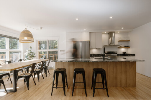 Nature,, Indoors, Interior Design, Kitchen, Wood, Dining Table, Kitchen Island