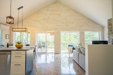 Cottage, Indoors, Interior Design, Wood, Home Decor, Window, Monitor