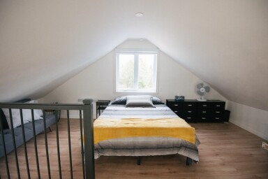 Chalet, Maison, Logement, Intérieur, Loft, Lit, Grenier