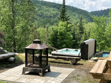 Québec, Baignoire, Bain À Remous, Nature, Plein Air, Paysage