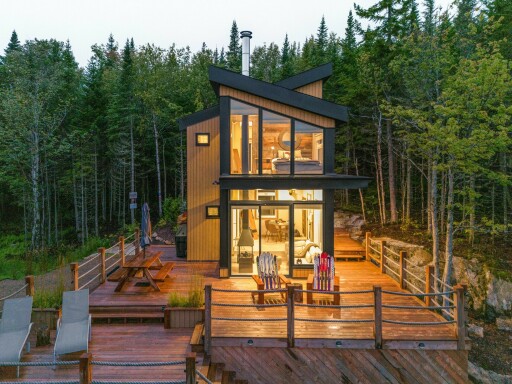 Nature,, Scenery, Housing, House, Wood, Plant, Chair