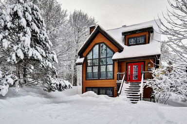Canada, Building, Housing, House, Cabin, Person, Shelter