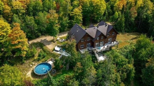 Nature, Bâtiment, Extérieur, Zone Boisée, Piscine, Vue Aérienne