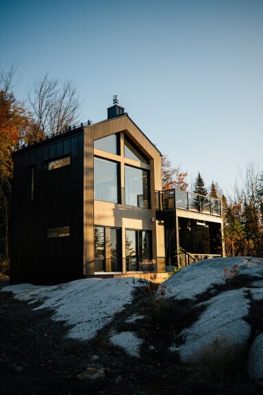 Canada, Intérieur, Design D'intérieur, Bâtiment, Logement, Chalet, Maison