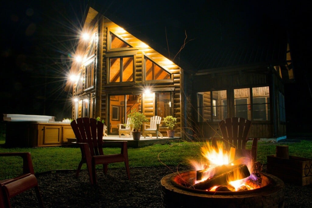 Nature, Feu, Flamme, Feu De Joie, Plante, Chaise, Logement