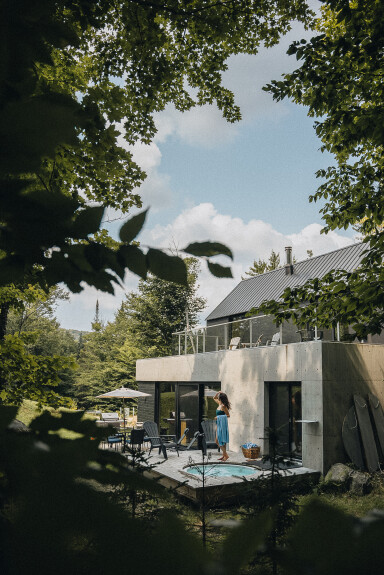 Canada, Outdoors, Shelter, Tree, Chair, Person, Patio