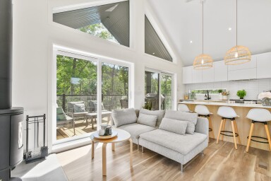 Québec, Interior Design, Home Decor, Table, French Window, Window, Living Room
