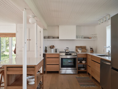 Chalet, Intérieur, Design D'intérieur, Cuisine, Bois, Plancher, Plancher