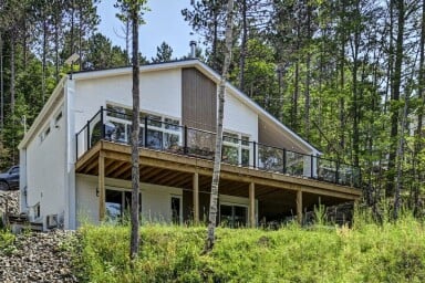 Nature,, Cottage, House, Housing, Car, Scenery, Cabin