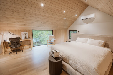 Chalet, Intérieur, Design D'intérieur, Bois, Bois Dur, Chaise, Panneaux En Bois
